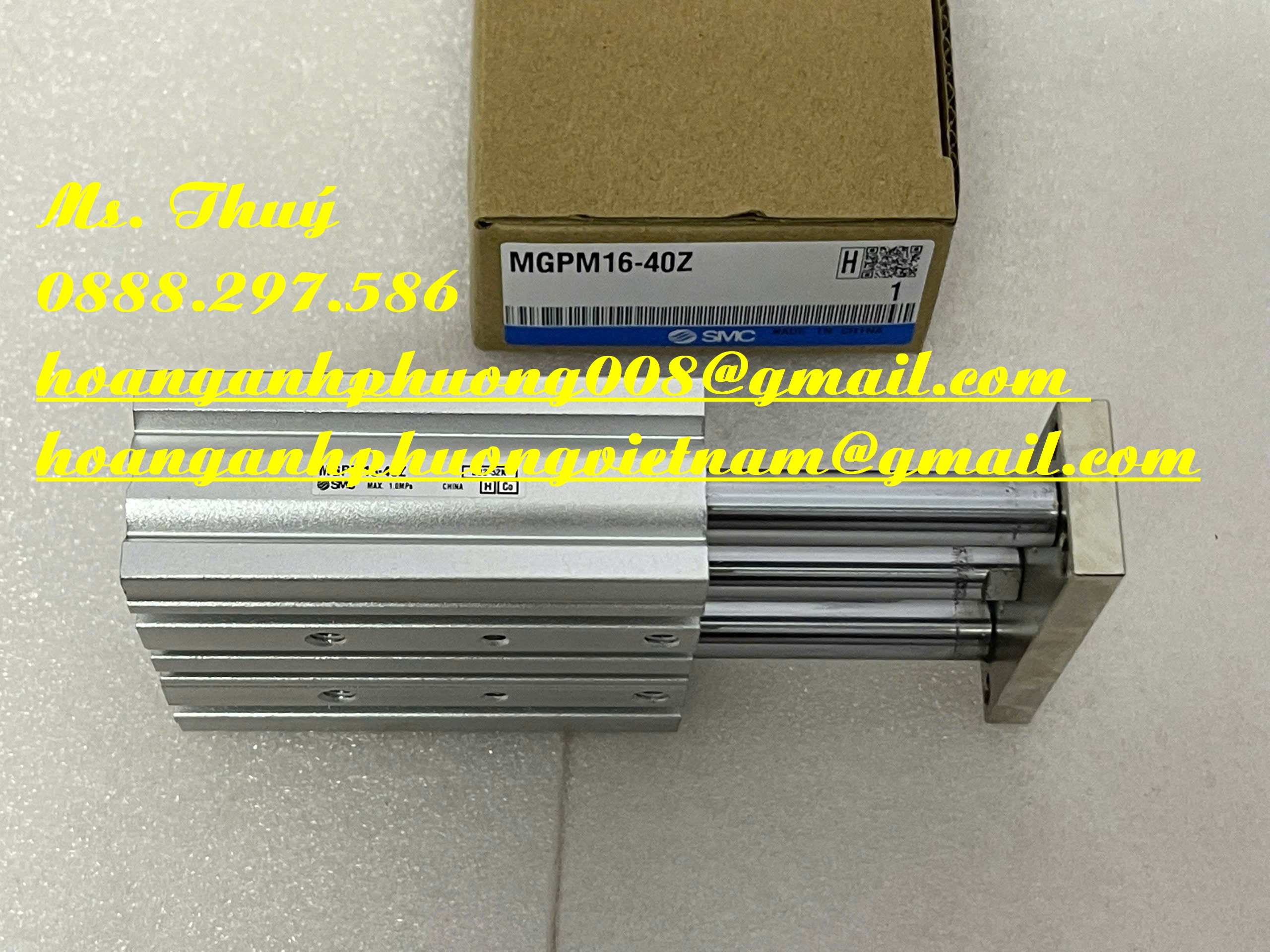 Xi lanh SMC chính hãng - MGPM16-40Z - Hàng mới 100%